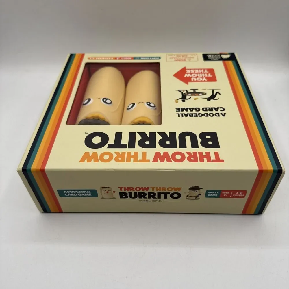 Throw Throw Burrito by‎ Exploding Kittens - A Dodgeball Card Game Complete